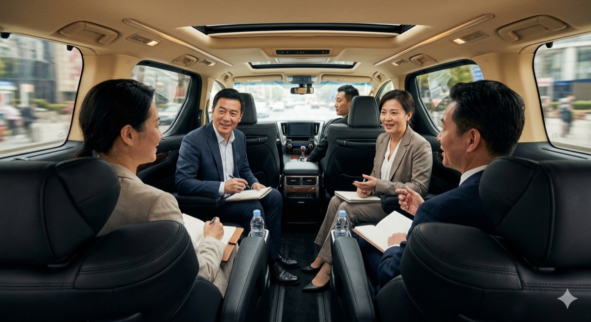 Comfortable chauffeured ride with Zestiny Limousine